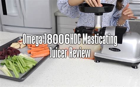 omega juicer j8006hdc review